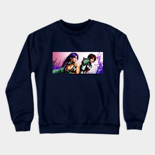 Cyber Girls Crewneck Sweatshirt